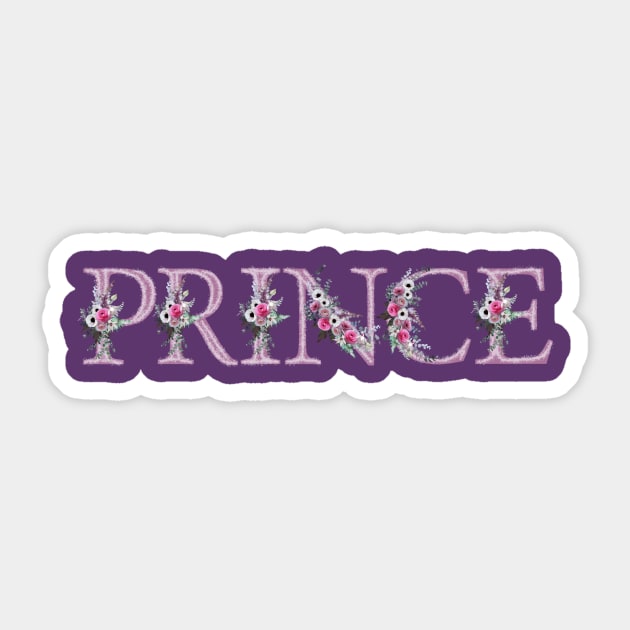 Prince with flowers Sticker by Dream Station